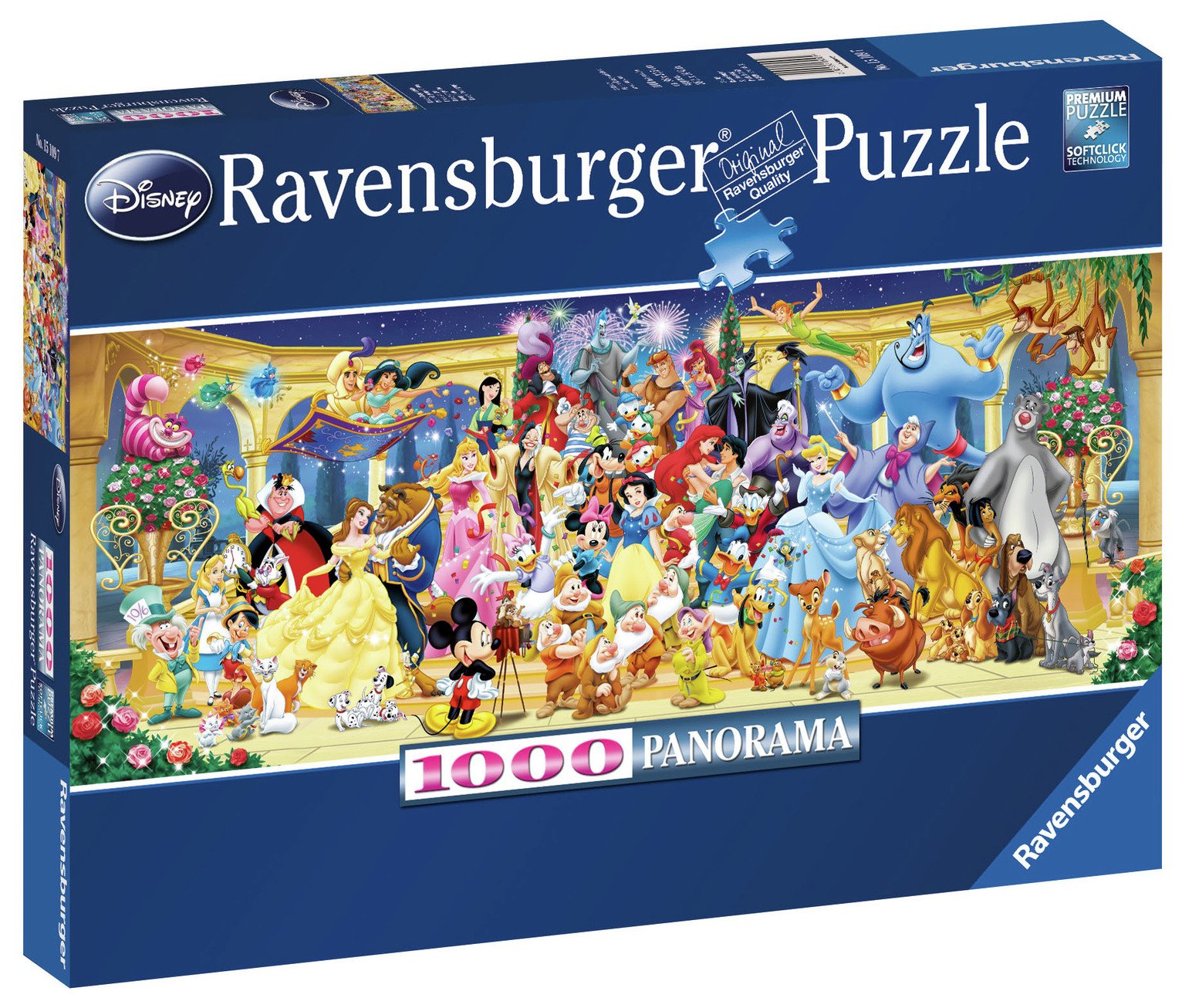 Disney Panoramic 1000 Piece Jigsaw Puzzle