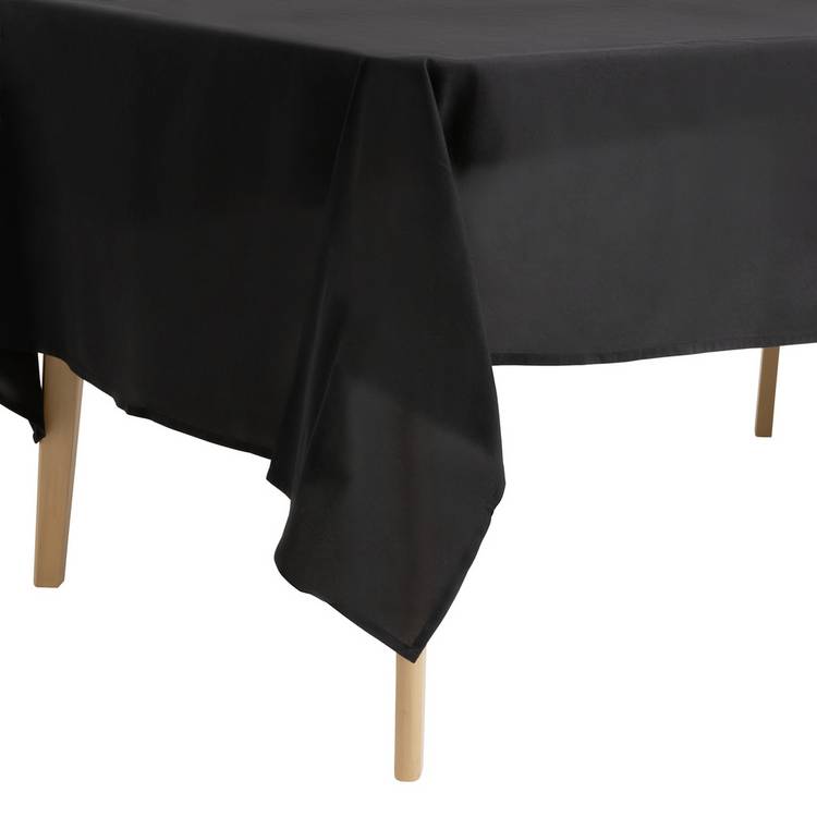 Argos Home Tablecloth - Black 0