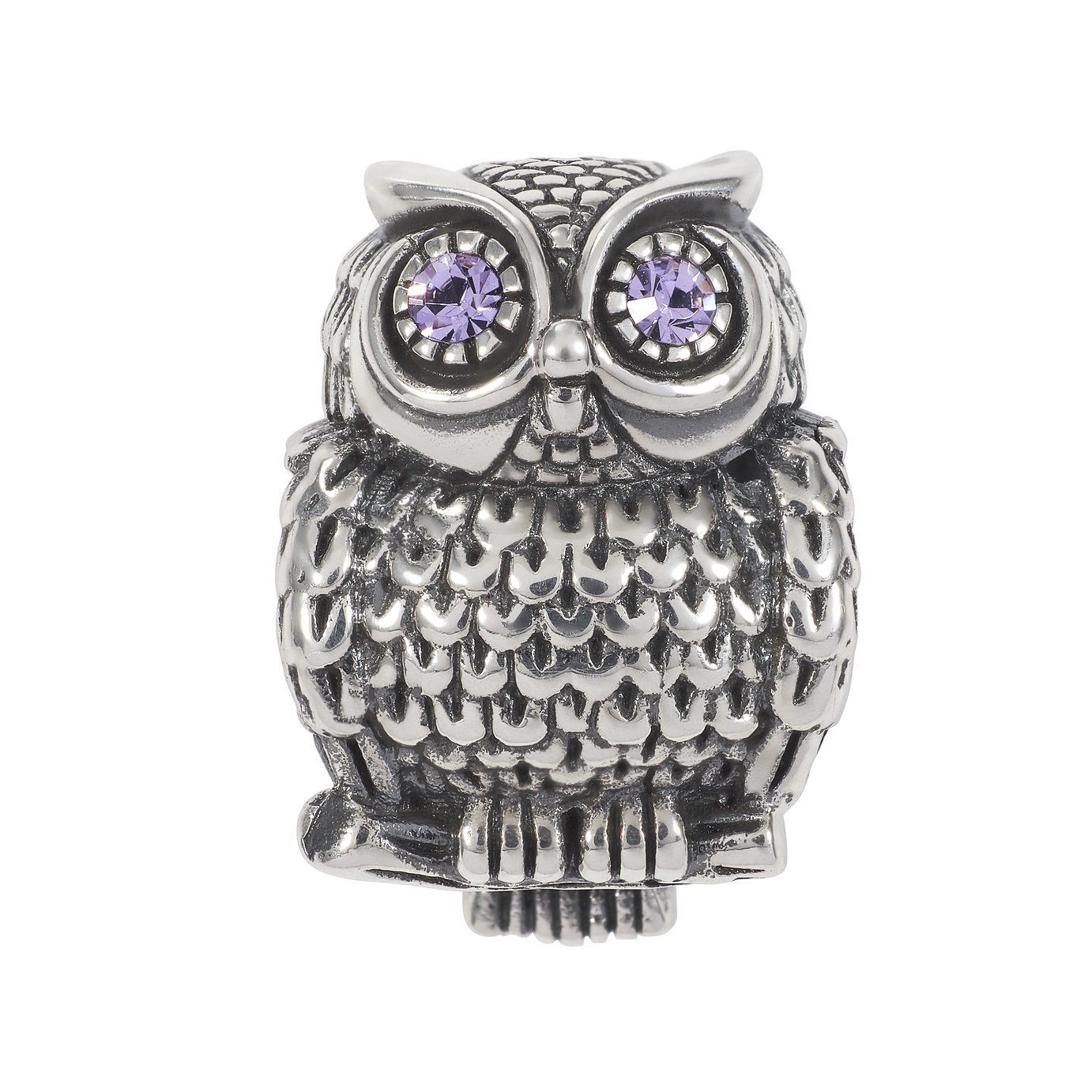 Moon & Back Sterling Silver Cubic Zirconia Owl Charm Review