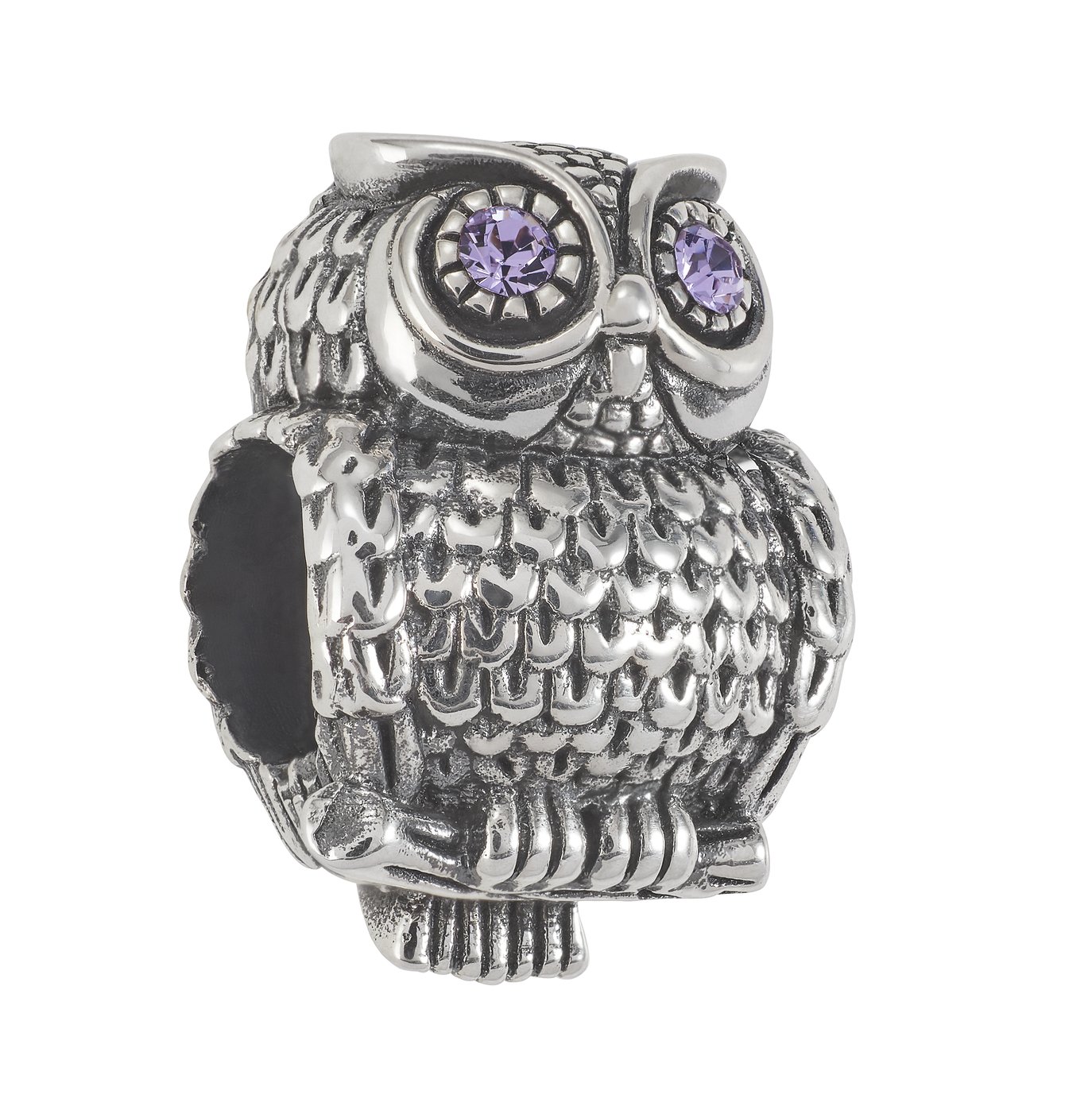 Moon & Back Sterling Silver Cubic Zirconia Owl Charm Review