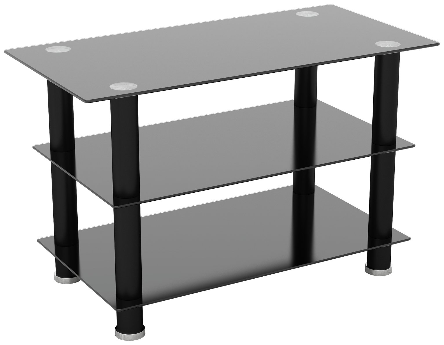 AVF Glass up to 40 Inch TV Stand - Black