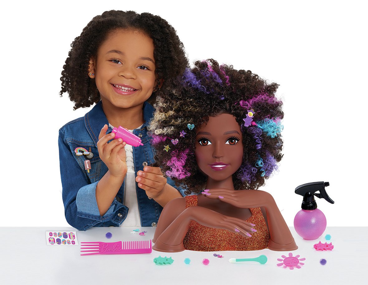 Barbie Rainbow Sparkle Deluxe Styling Head Review