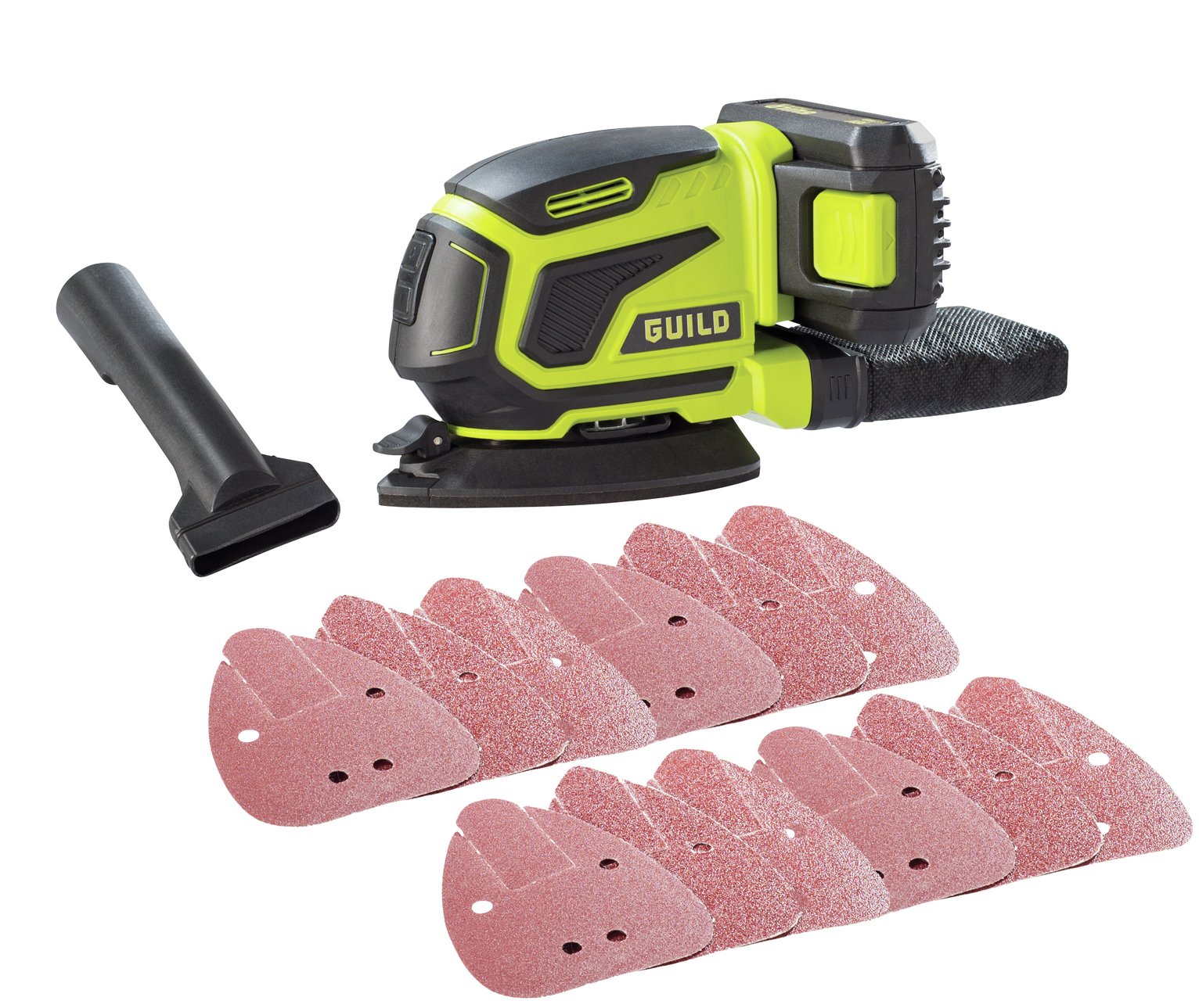 Guild Cordless Orbital Detail Sander - 18V