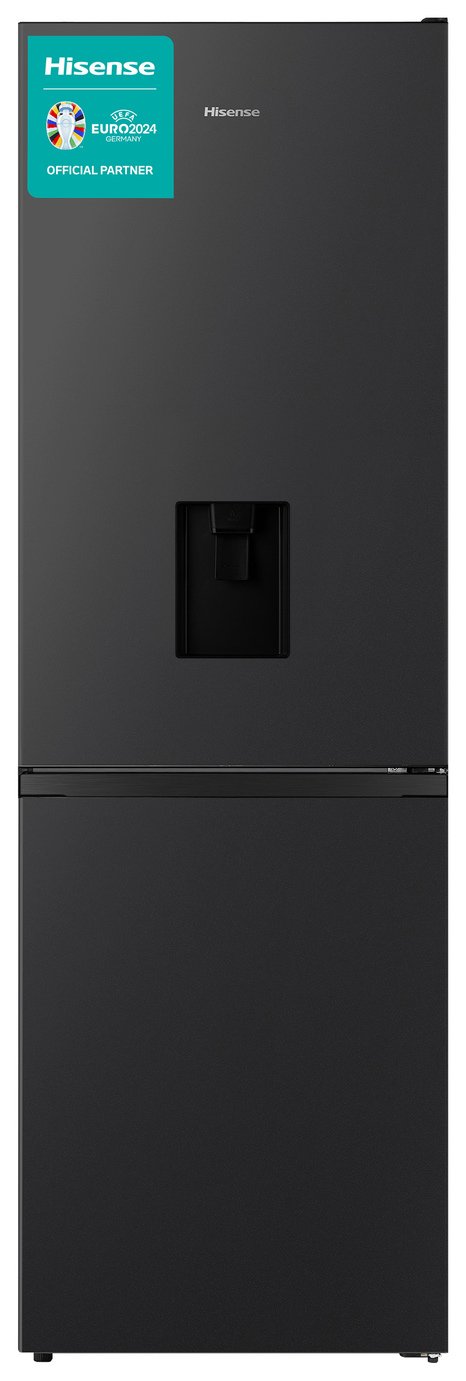 Hisense RB390N4WB1 Total No Frost Fridge Freezer - Black