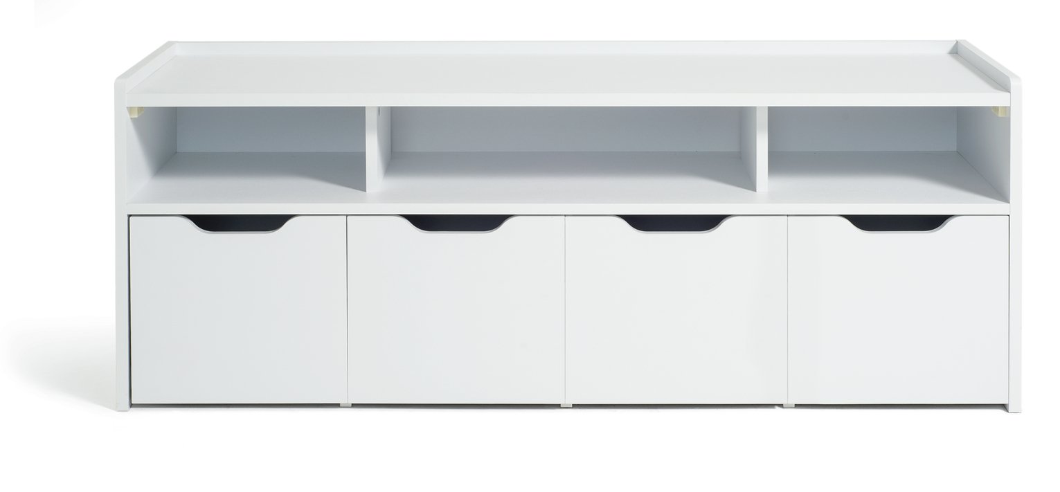  Habitat Compton 3 Shelf Shoe Bench - White