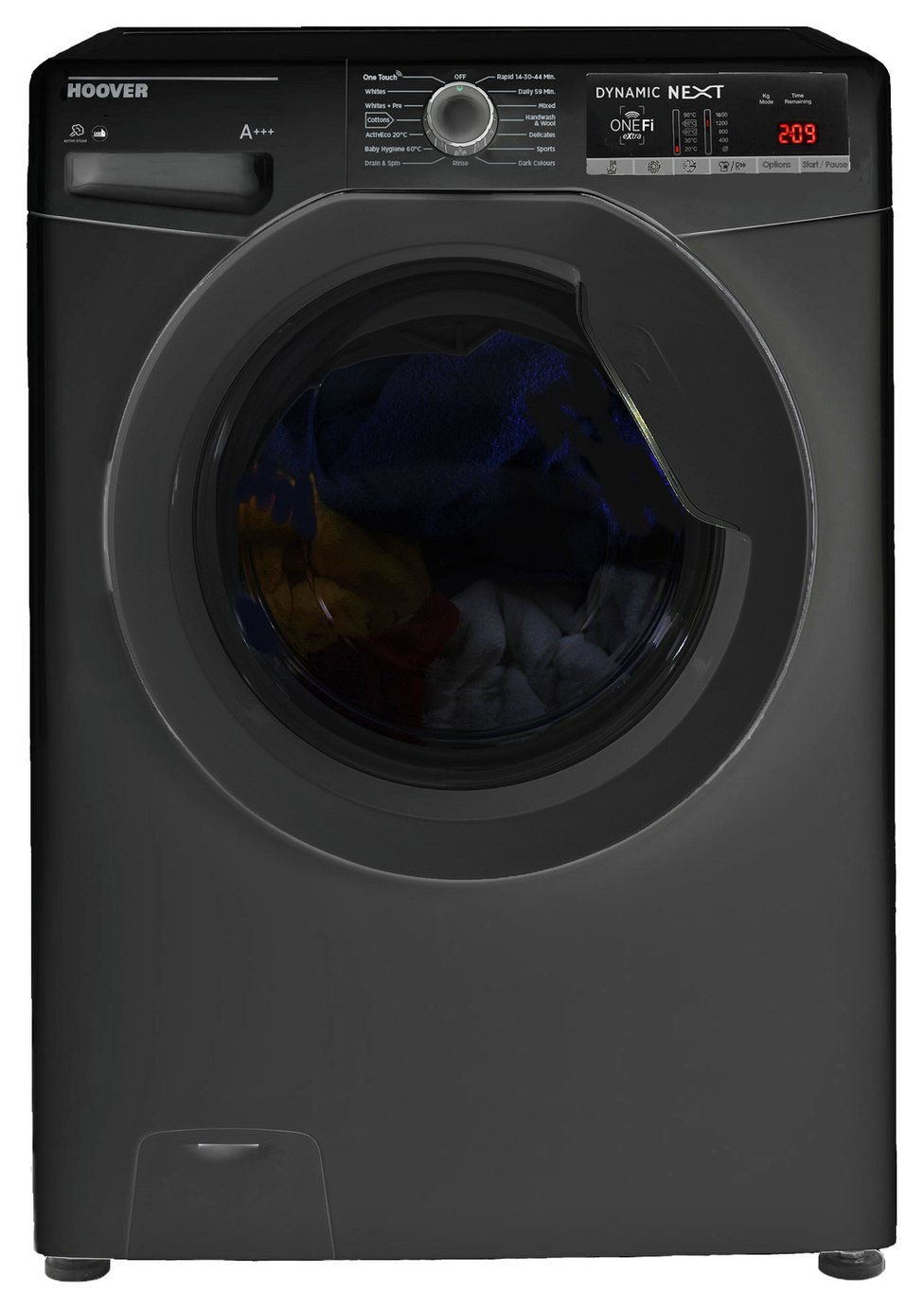 Hoover DWOAD 69HF3B 9KG 1600 Spin Washing Machine - Black