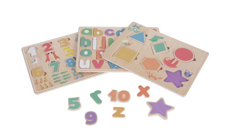 Argos wooden best sale shape sorter