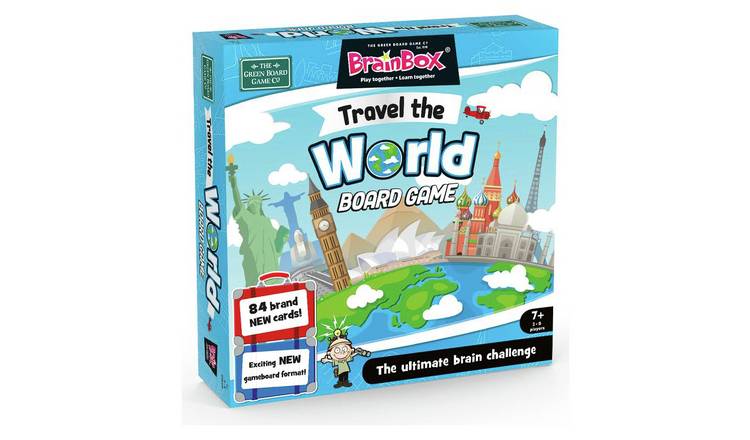 Buy Brainbox Travel The World Large Quiz Game Board Games