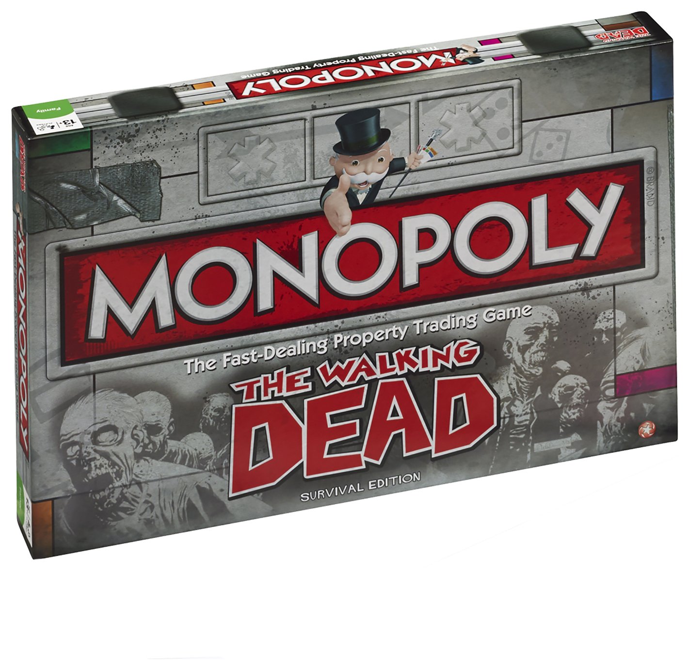 The Walking Dead Survival Edition Monopoly Board Game