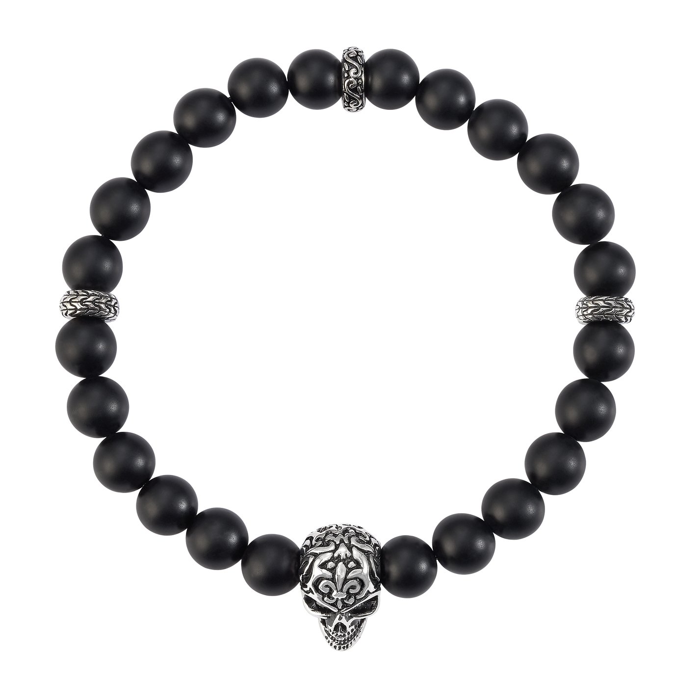 Revere Stainless Steel with Skull Bead Bracelet Review