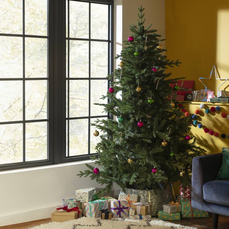 Habitat 7ft Natural Look Upswept Mixed Tip Christmas Tree 0