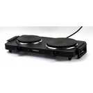 Buy Cookworks 2500W Table Top Double Hotplate Hob