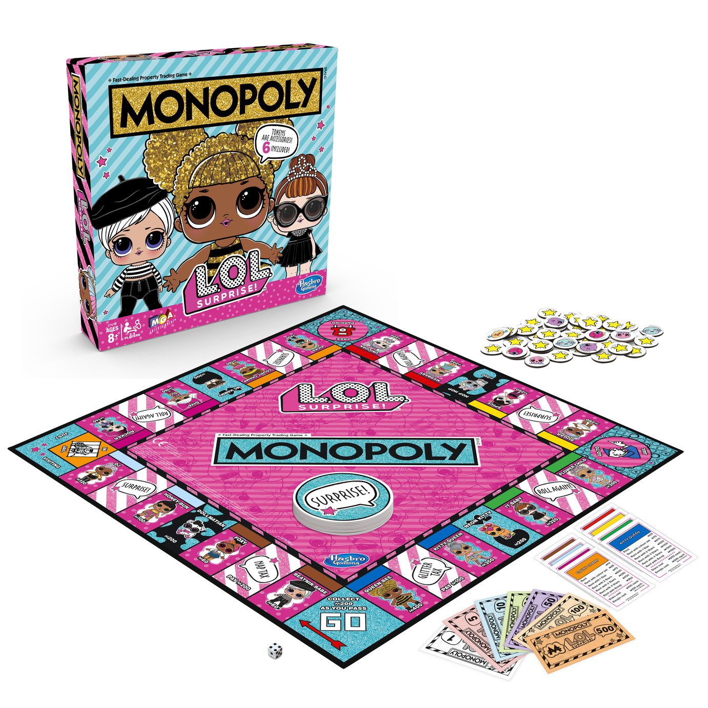 Monopoly LOL Surprise Game from Hasbro Gaming Review