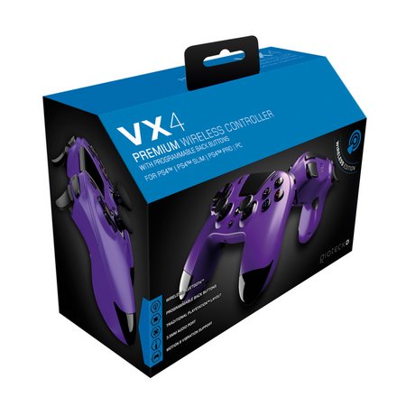 Gioteck VX-4 Premium PS4 Wireless Controller - Purple