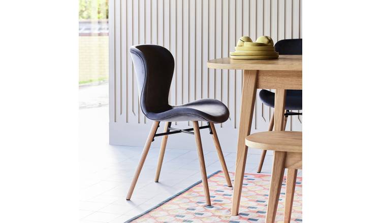 Argos leather dining discount chairs