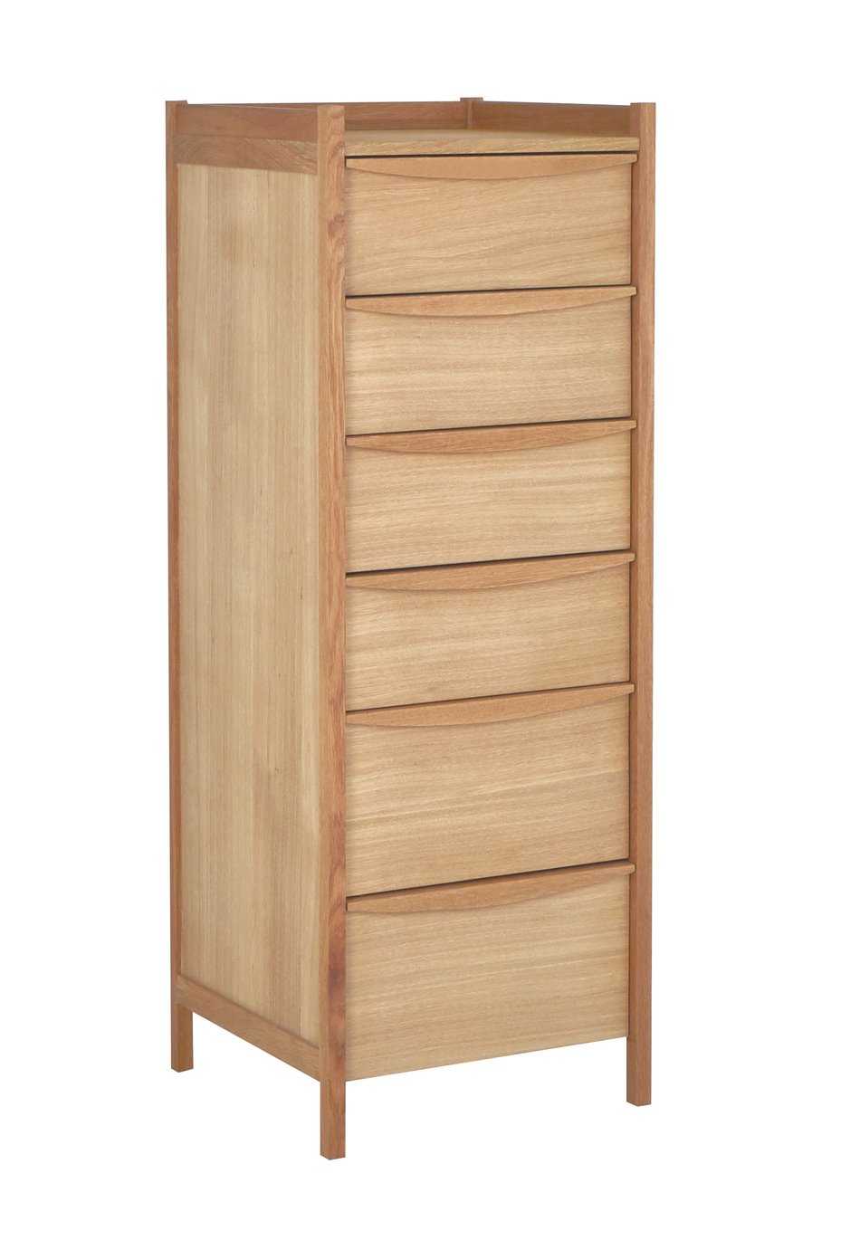 Habitat Derwent 6 Drawer Chest - Oak