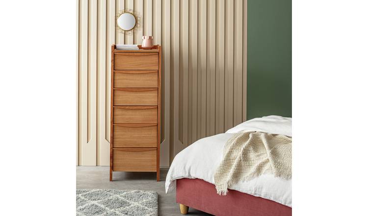 Derwent Wooden Chest Of Drawers, 4 Drawers