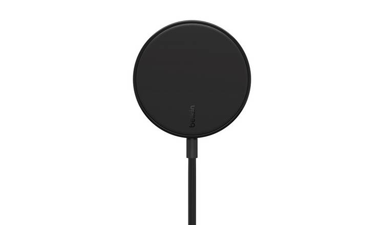 Belkin Magnetic Portable Qi 7.5W Wireless Charger Pad Black