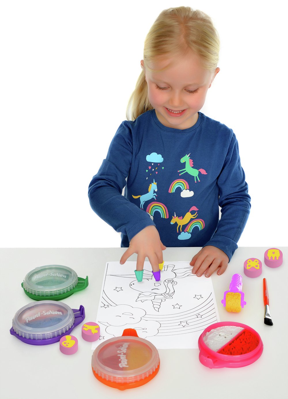 Paint Sation Princess Unicorn Paint Set Mess Free & Washable Review