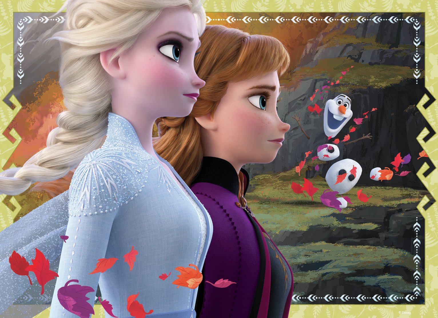 Disney Frozen 2 42 Piece Jigsaw Puzzle Review