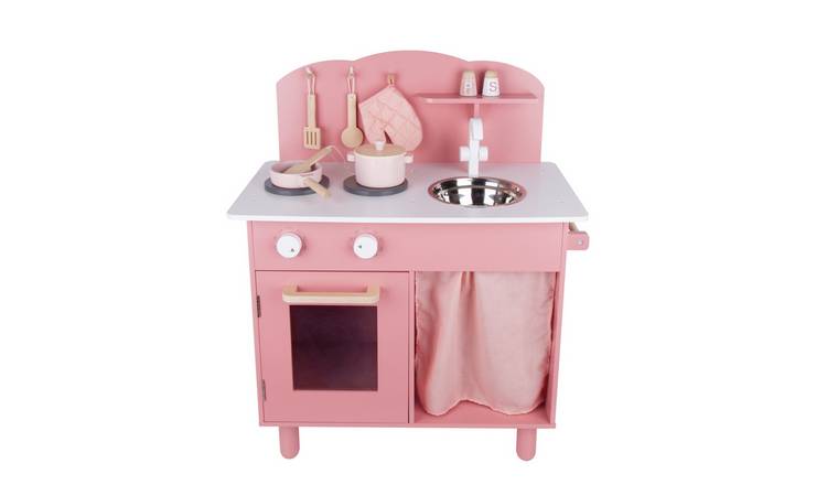 Chad Valley Country Wooden Kitchen - Pink