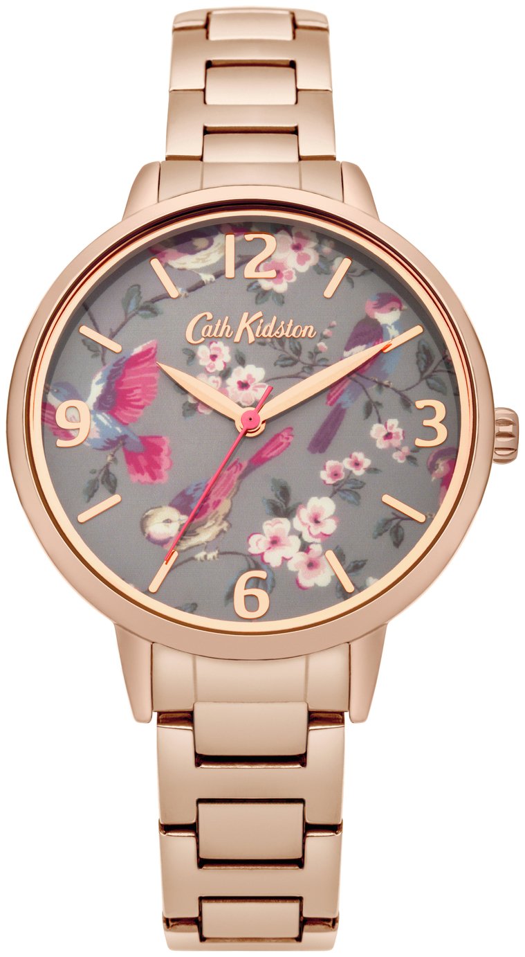 Cath Kidston Ladies Rose Gold Coloured Bracelet Watch