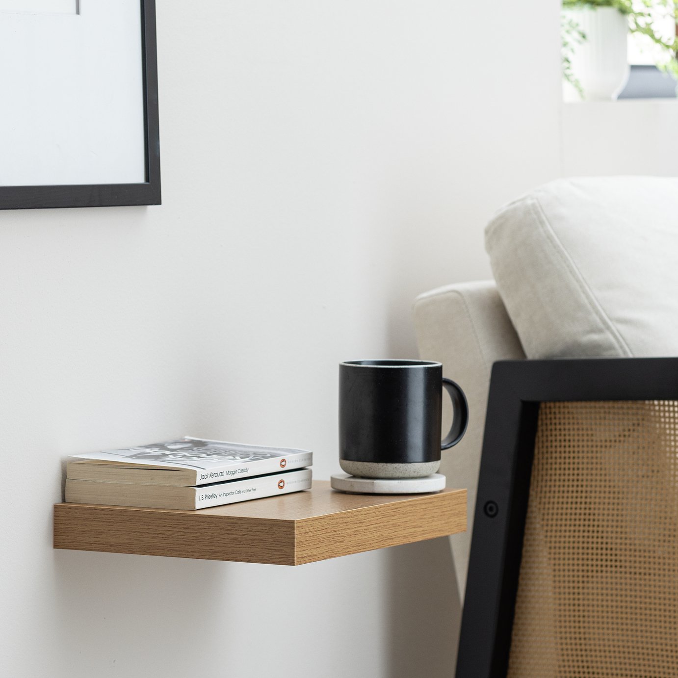 Habitat Jak 30cm Floating Shelf - Oak