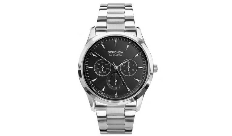 Buy Sekonda Men's Stainless Steel Bracelet Watch | Men's watches | Argos