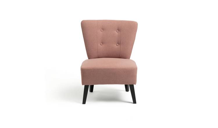 Buy Habitat Delilah Fabric Cocktail Chair Pink Armchairs Habitat