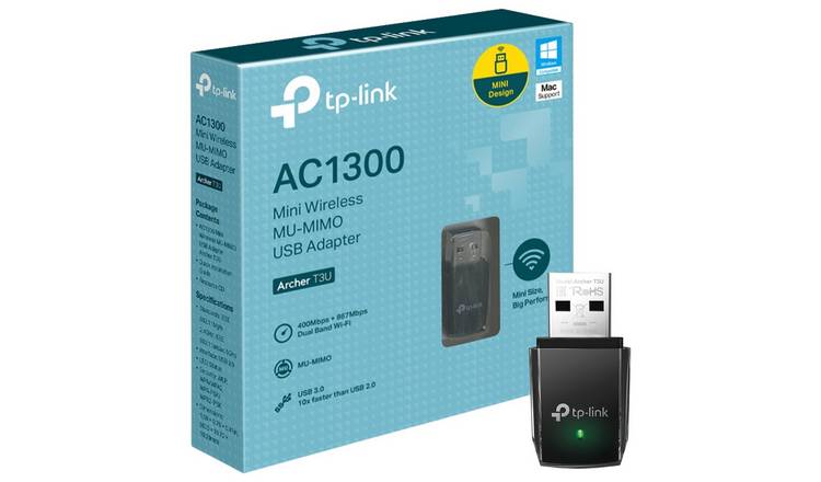 TP-Link Archer T3U AC1300 Mini USB Wi-Fi Adapter