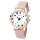 Limit Ladies Fashion Watch (60014) - Round, 35mm, Pink Polyurethane Strap, Pink Dial