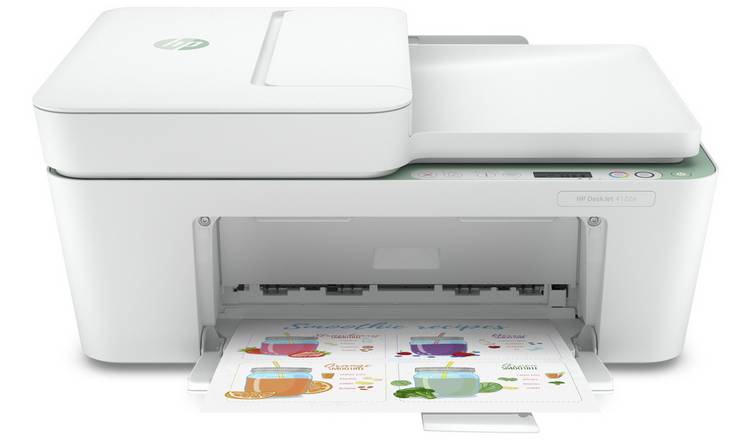 Buy HP Plus DeskJet 4122e Inkjet & 6 Months Ink | Printers | Argos