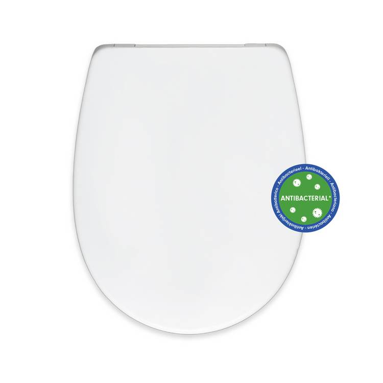 Bemis Click & Clean Classic Toilet Seat - White 0
