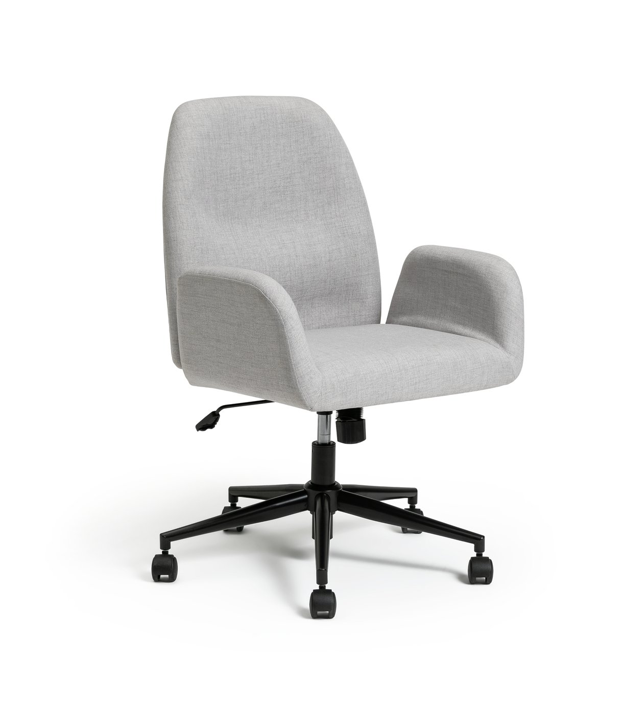 Habitat Clarice Fabric Office Chair - Grey
