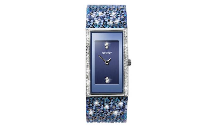 Silver hot sale seksy watch