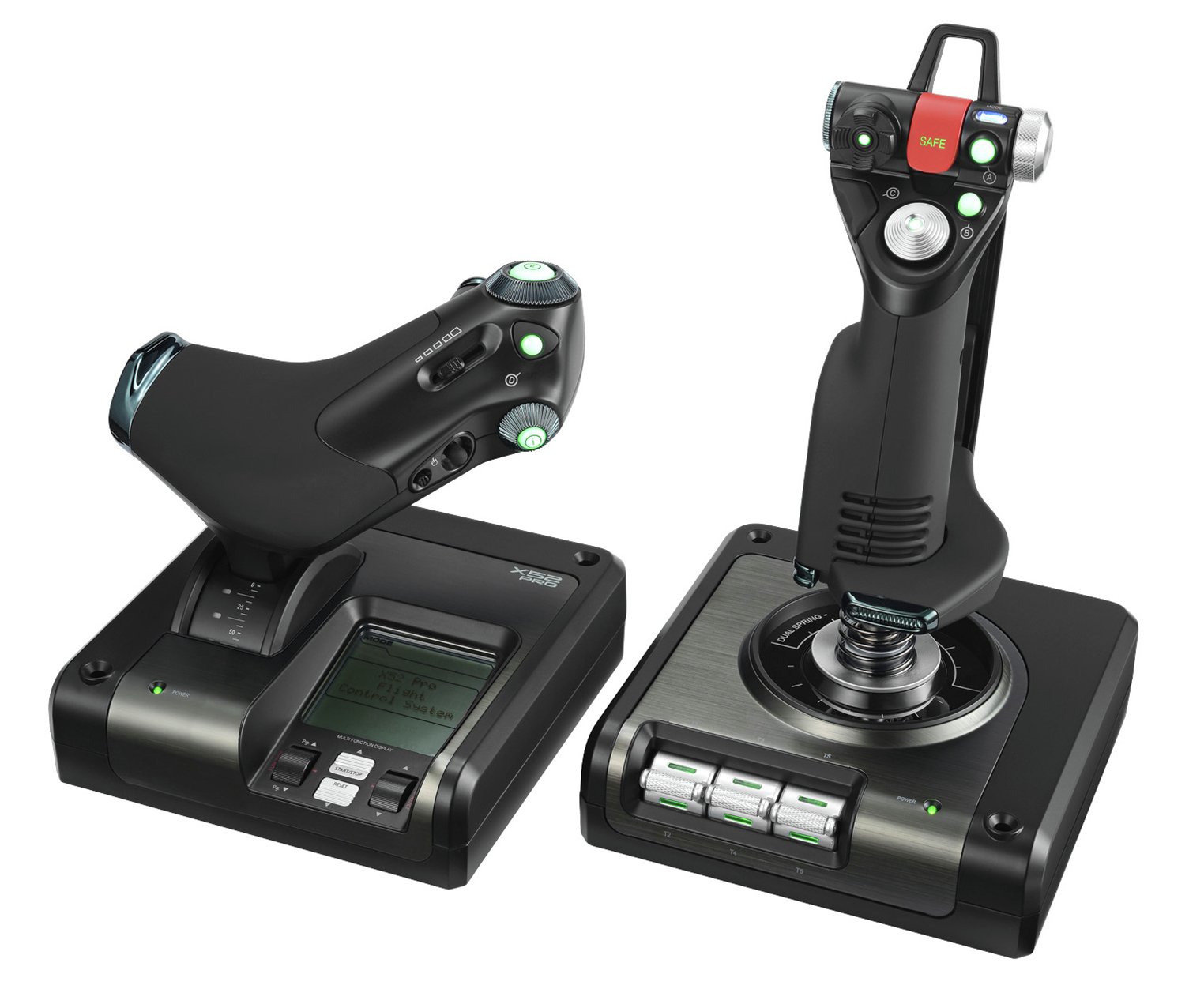 Logitech G Saitek X52 Pro Flight Control System 