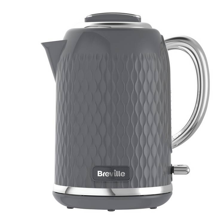 Breville VKT227 Curve Kettle - Grey and Chrome 0