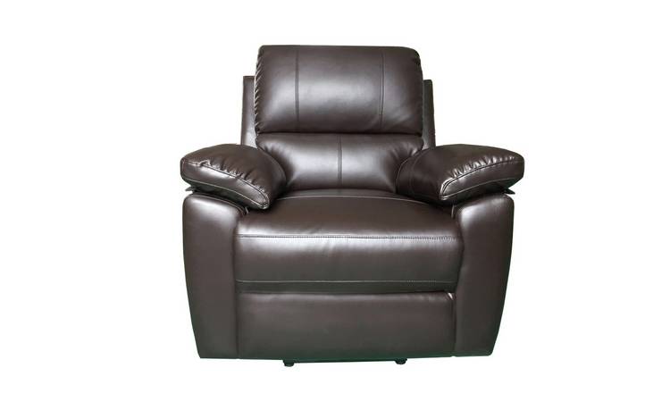 Buy Argos Home Chocolate Toby Rise and Recliner Chair | Armchairs and