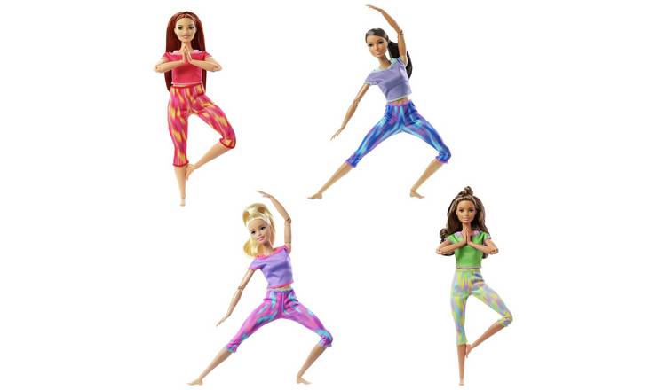 Barbie Made to Move Yoga Doll Assortment - 12inch/30cm