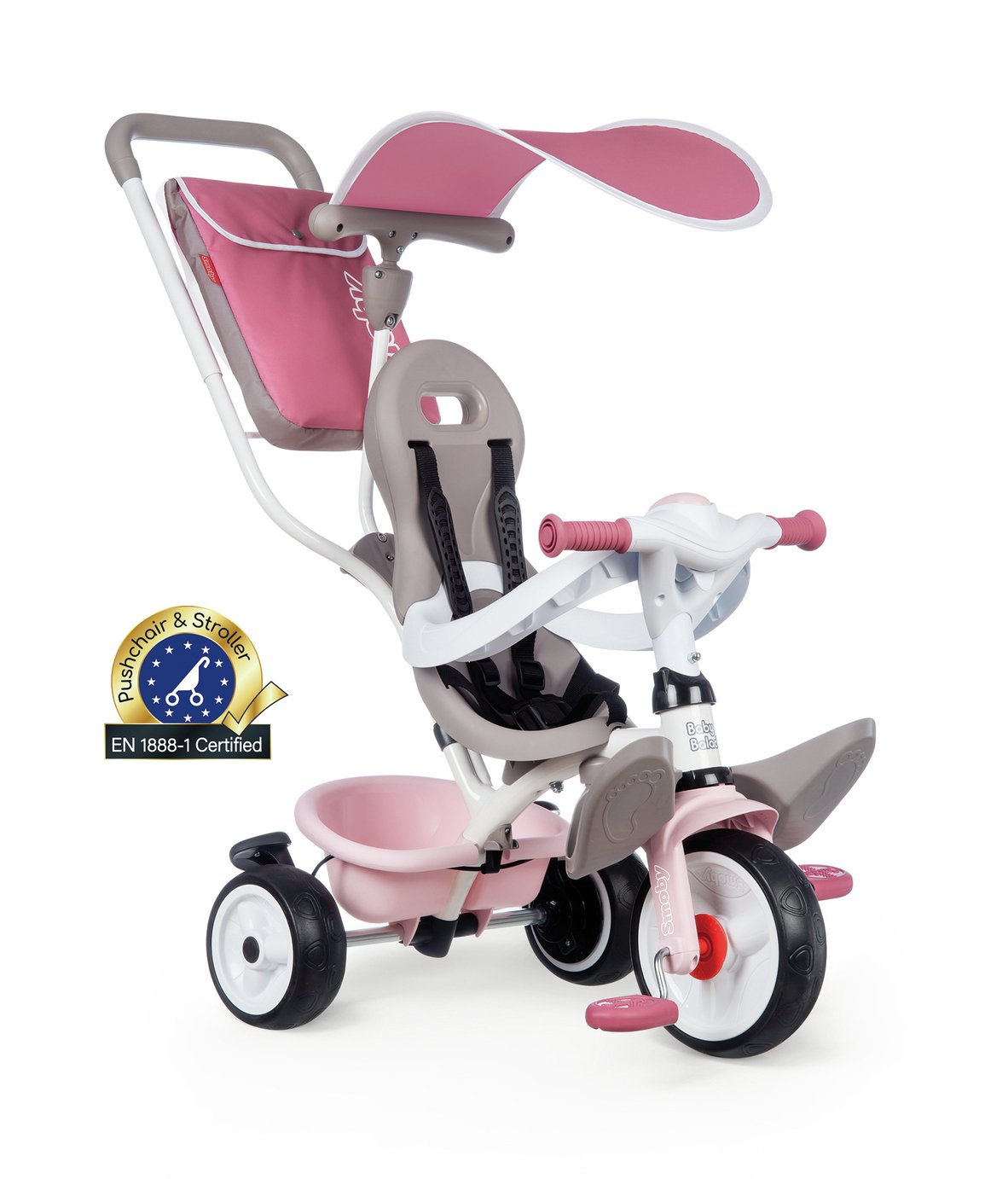 Smoby Baby Balade 3-in-1 Trike Ride On - Pink