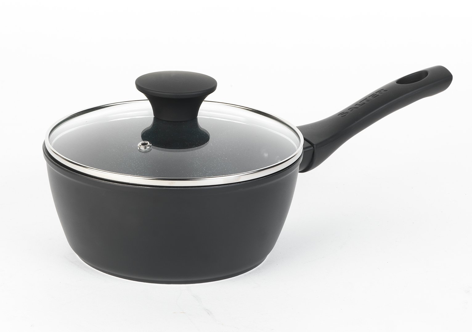 Salter Geo Hex 16cm Non Stick Aluminium Saucepan