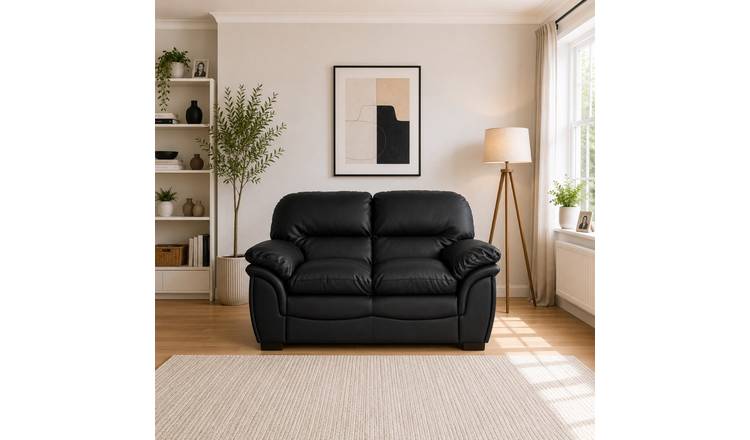Artemis Home Leverton 2 Seat Sofa - Black