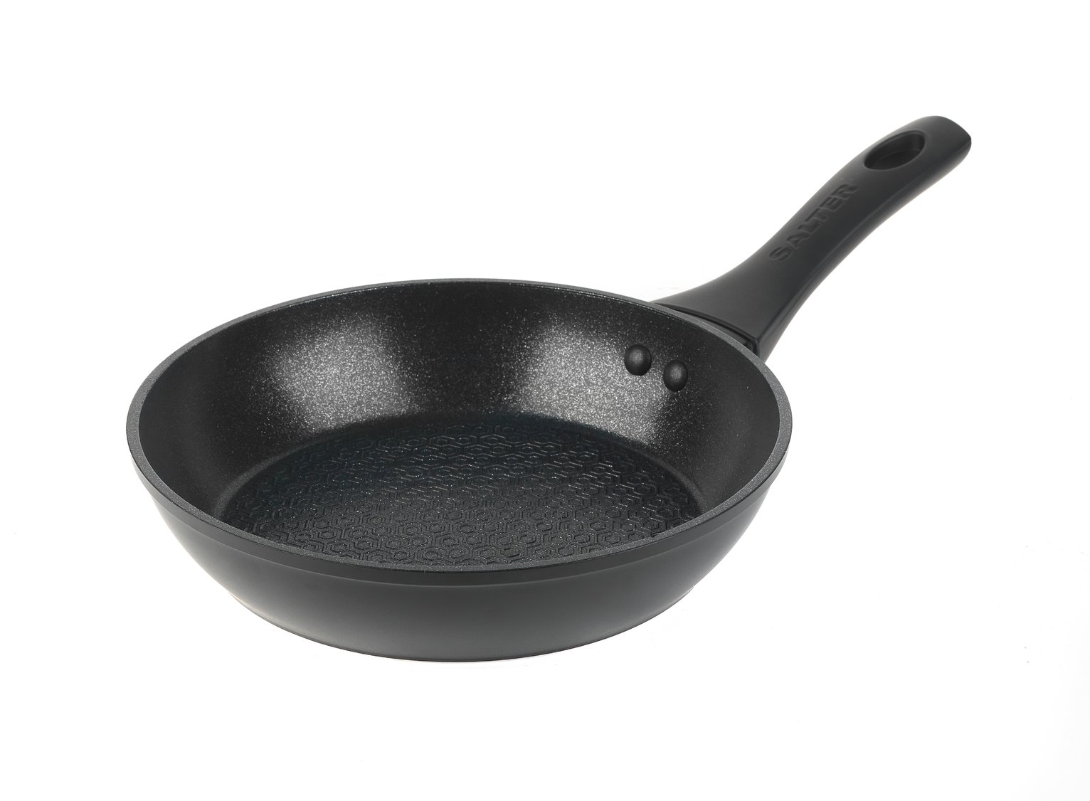 Salter Geo Hex 20cm Non Stick Aluminium Frying Pan