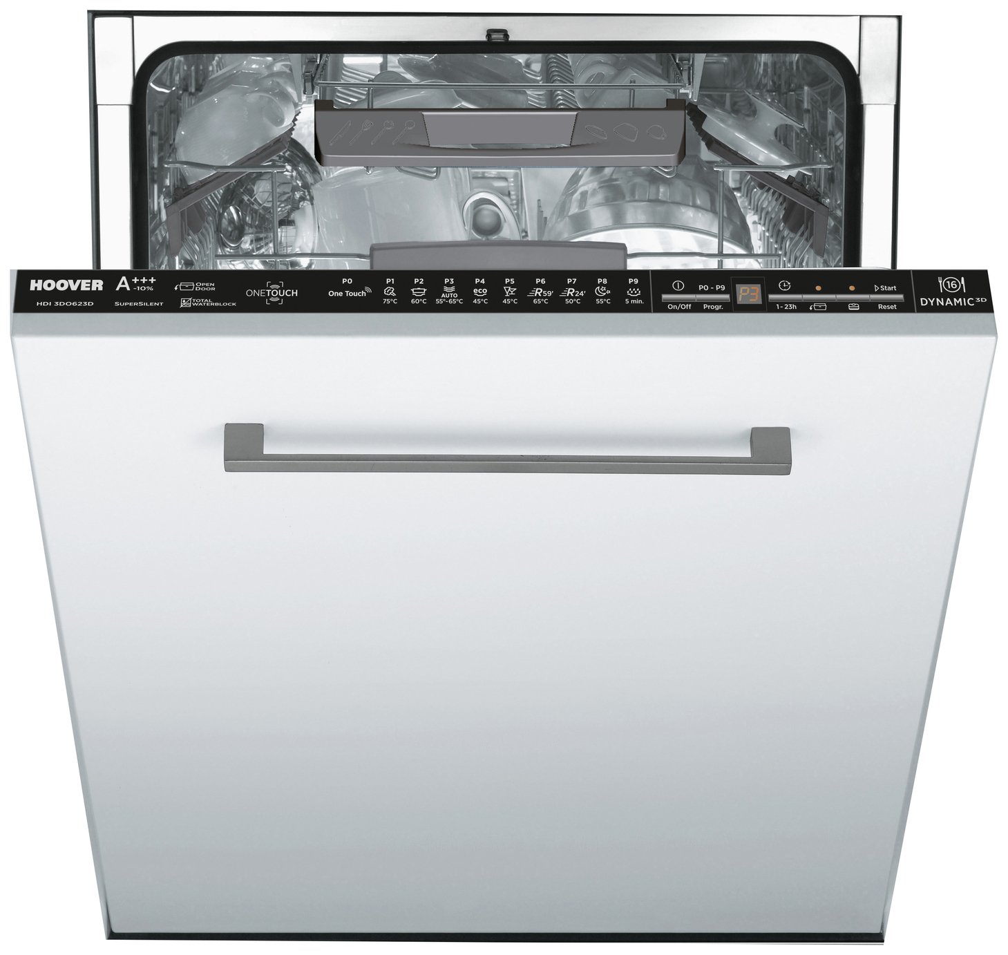 Hoover HDI 3DO623D 16 Place Integrated Dishwasher
