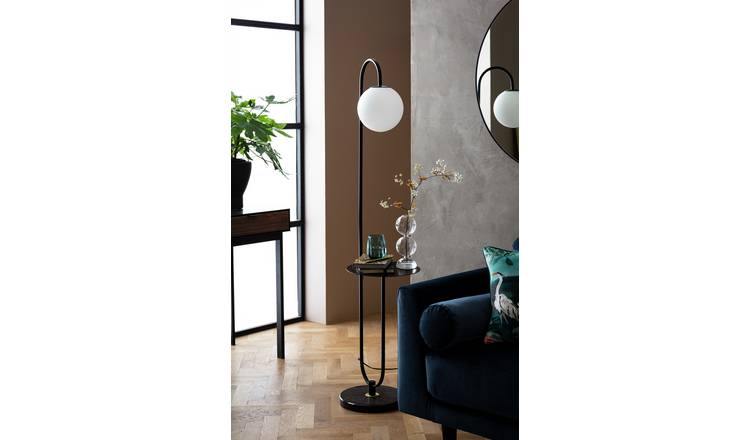 Argos black deals floor lamp