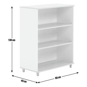 Deep white bookcase deals