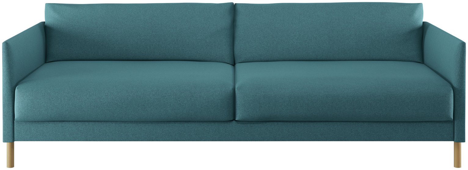 Habitat Hyde 3 Seater Fabric Sofa Bed - Teal