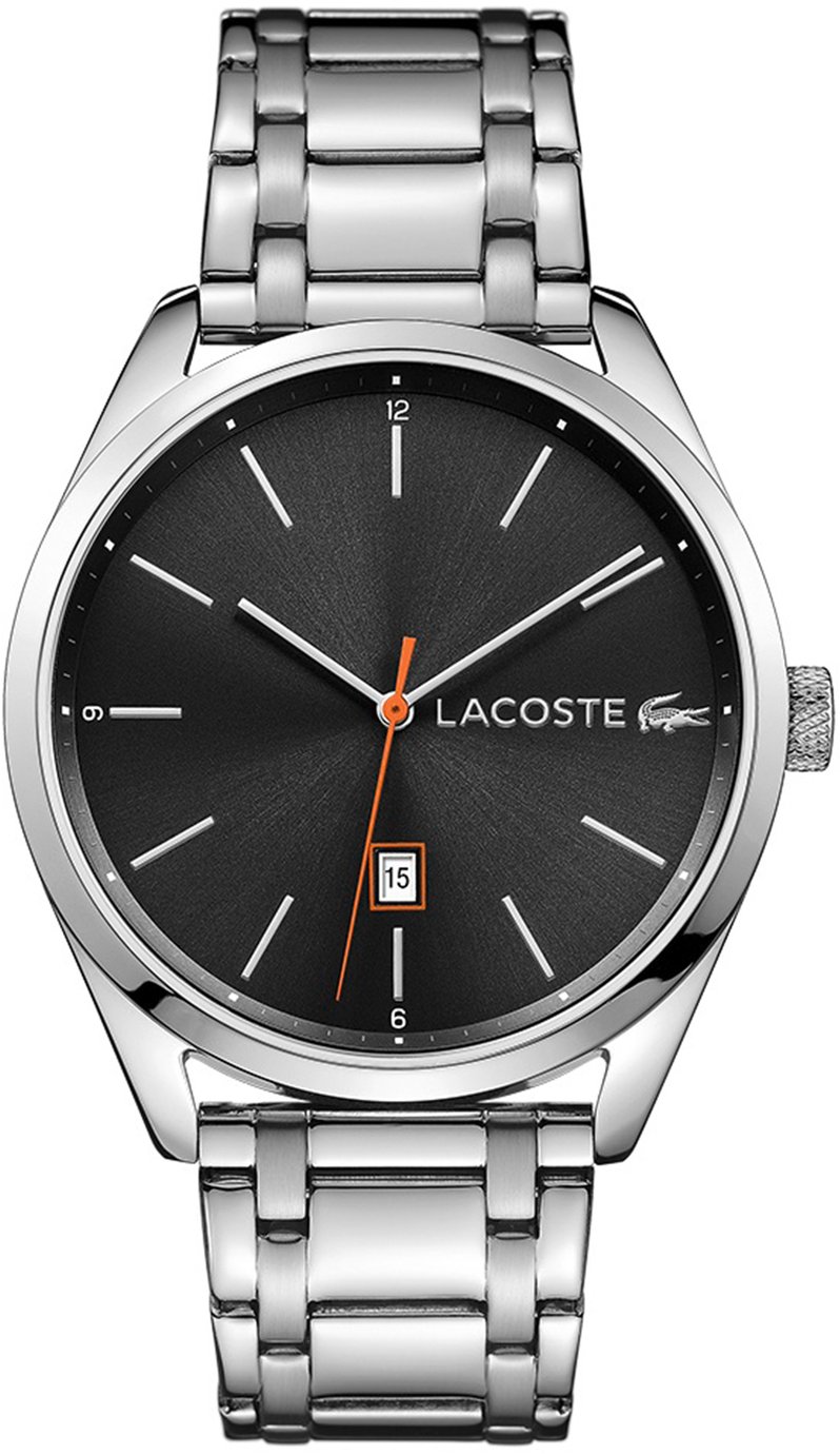 lacoste silver watch