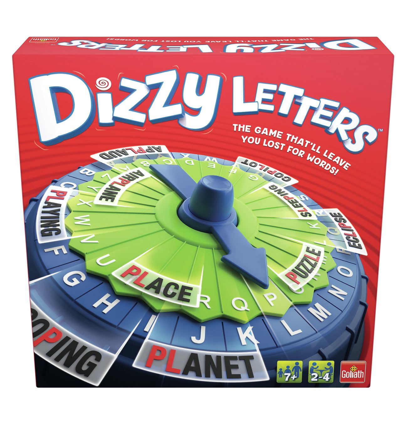 Goliath Games Dizzy Letter Disc Game