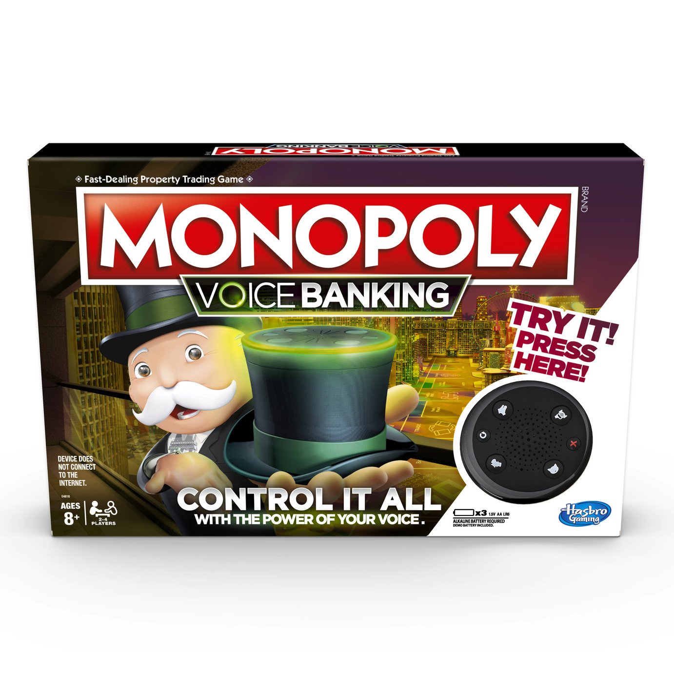 Monopoly Voice Banking from  Hasbro Gaming Review